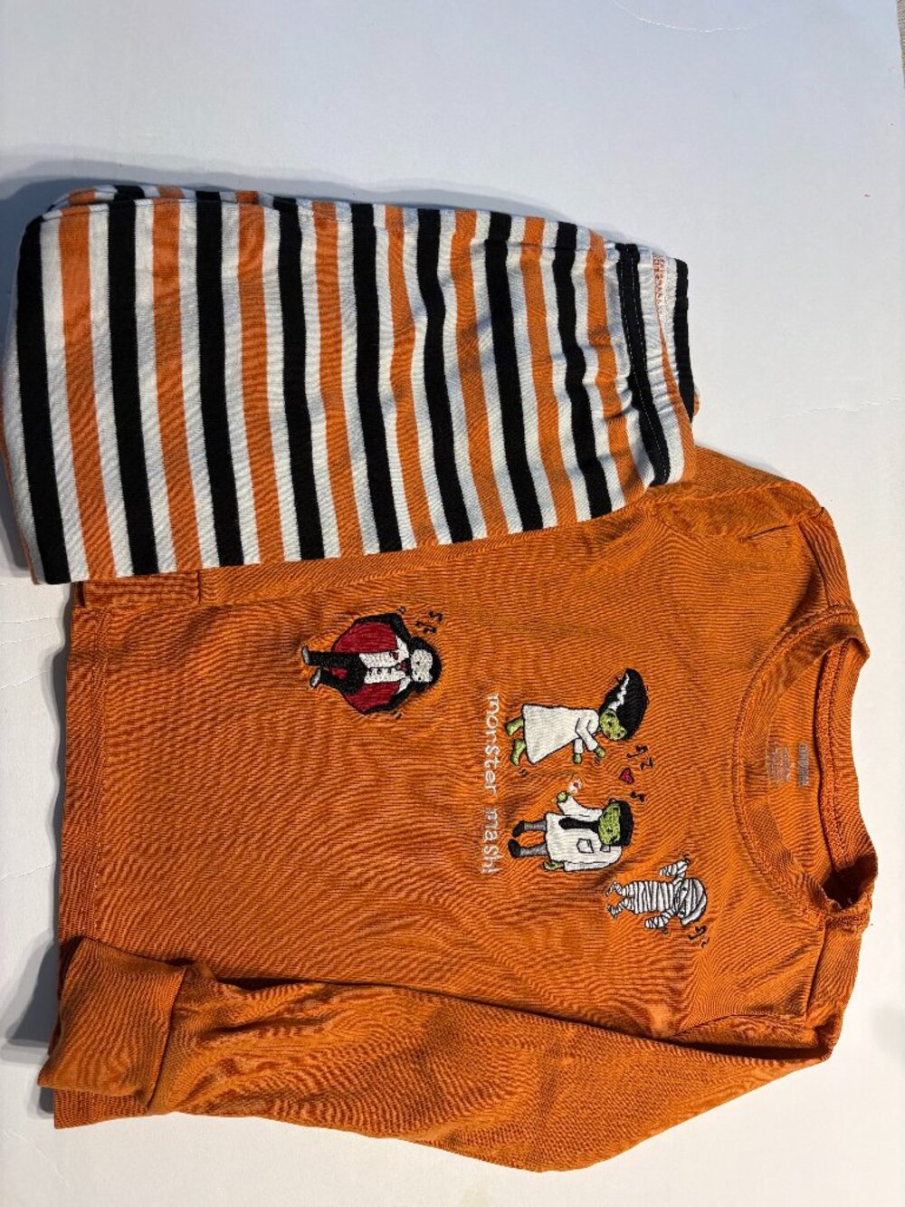 Gymboree Size 5 Monster Mash Halloween 2pc Cotton Pajamas Girl Boy
